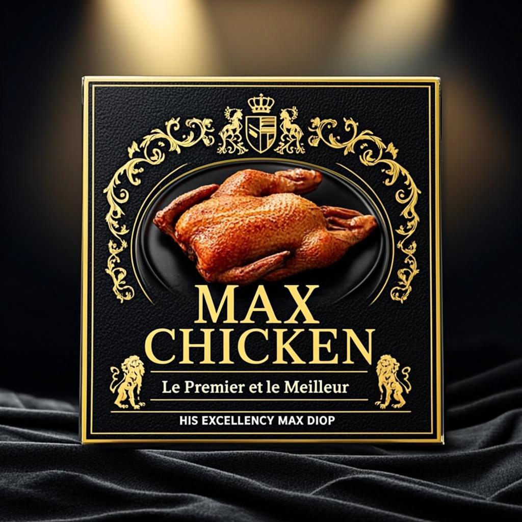 Poulet Entier Roti Dore