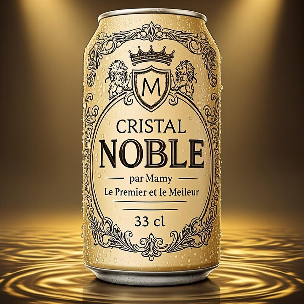 Cristal Noble — 33cl Canette
