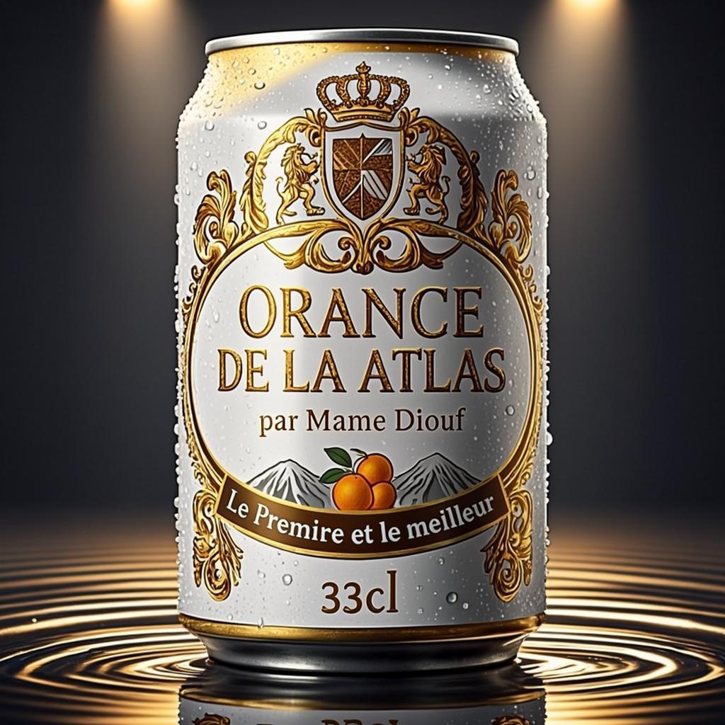 Orange de l'Atlas — 33cl Canette