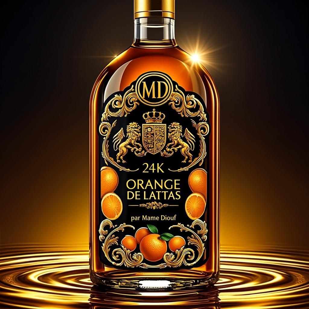 Orange de l'Atlas — Ed. Or 24K