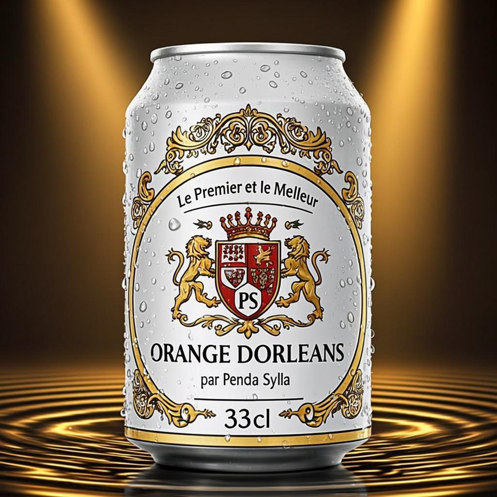 Orange d'Orleans — 33cl Canette
